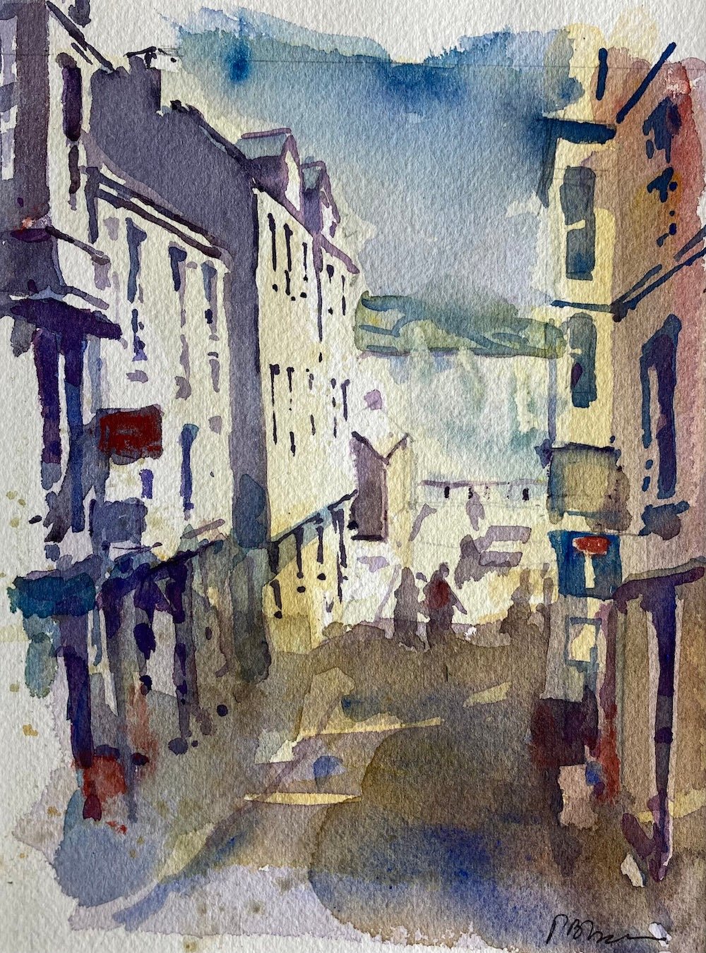 Quay Hill Evening - Peter Blodau - Beside The Wave