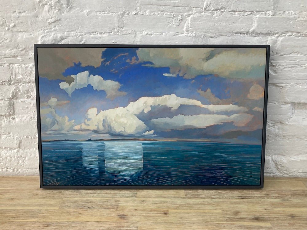 Rainclouds over Mounts Bay - Hugo Jones - Beside The Wave