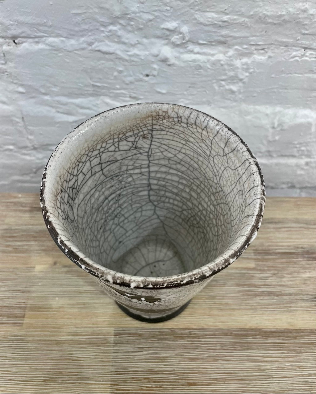 Raku Vase - Andrew Knee - Beside The Wave