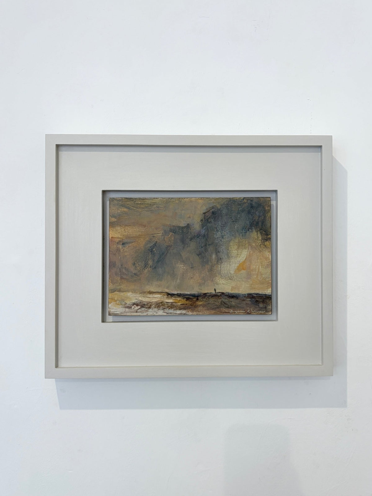 Sailing I, Storm Approaching, Falmouth Bay-Benjamin Warner-Beside The Wave