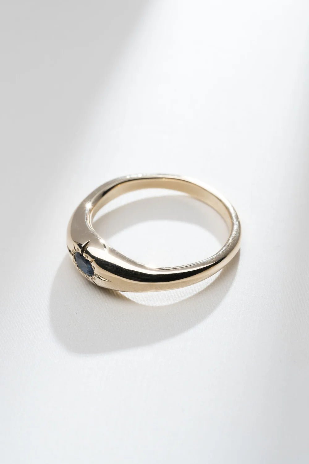 Sapphire Star Ring - Naomi Lewis - Beside The Wave