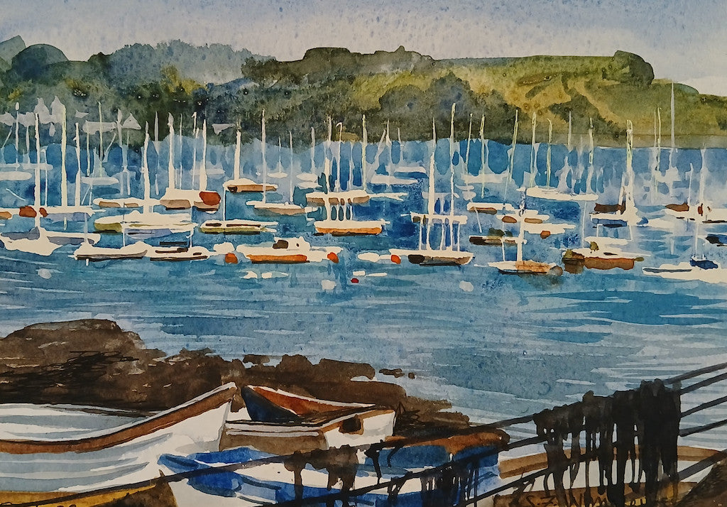 Falmouth across Carrick Roads