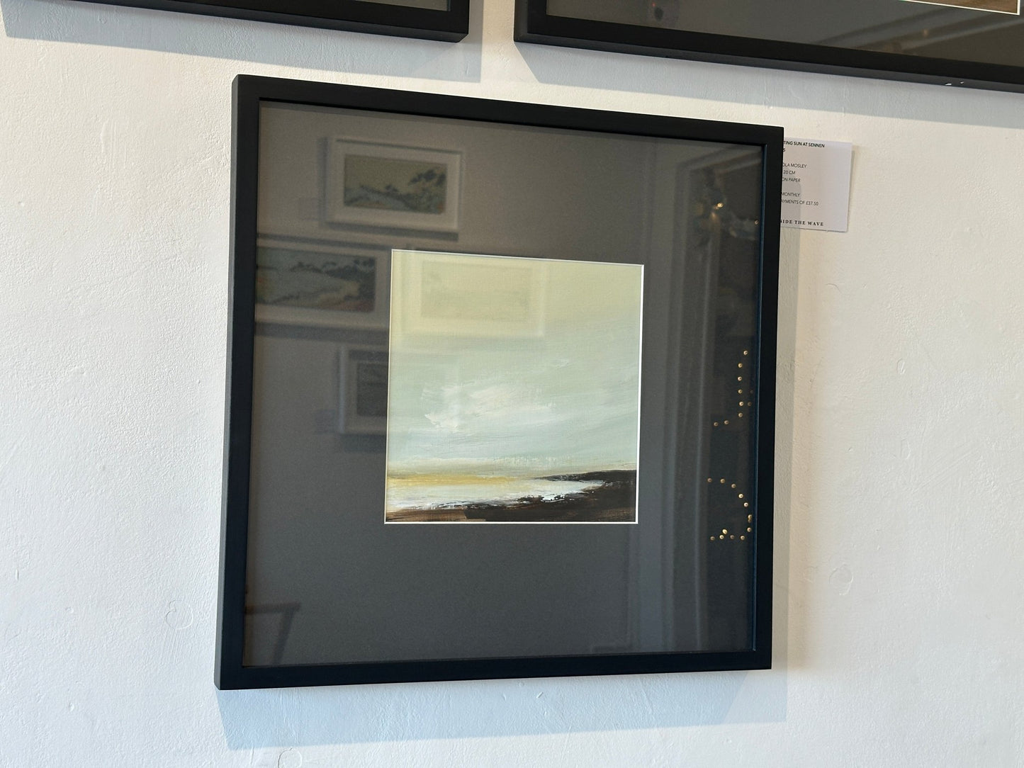 Setting Sun at Sennen - Nicola Mosley - Beside The Wave