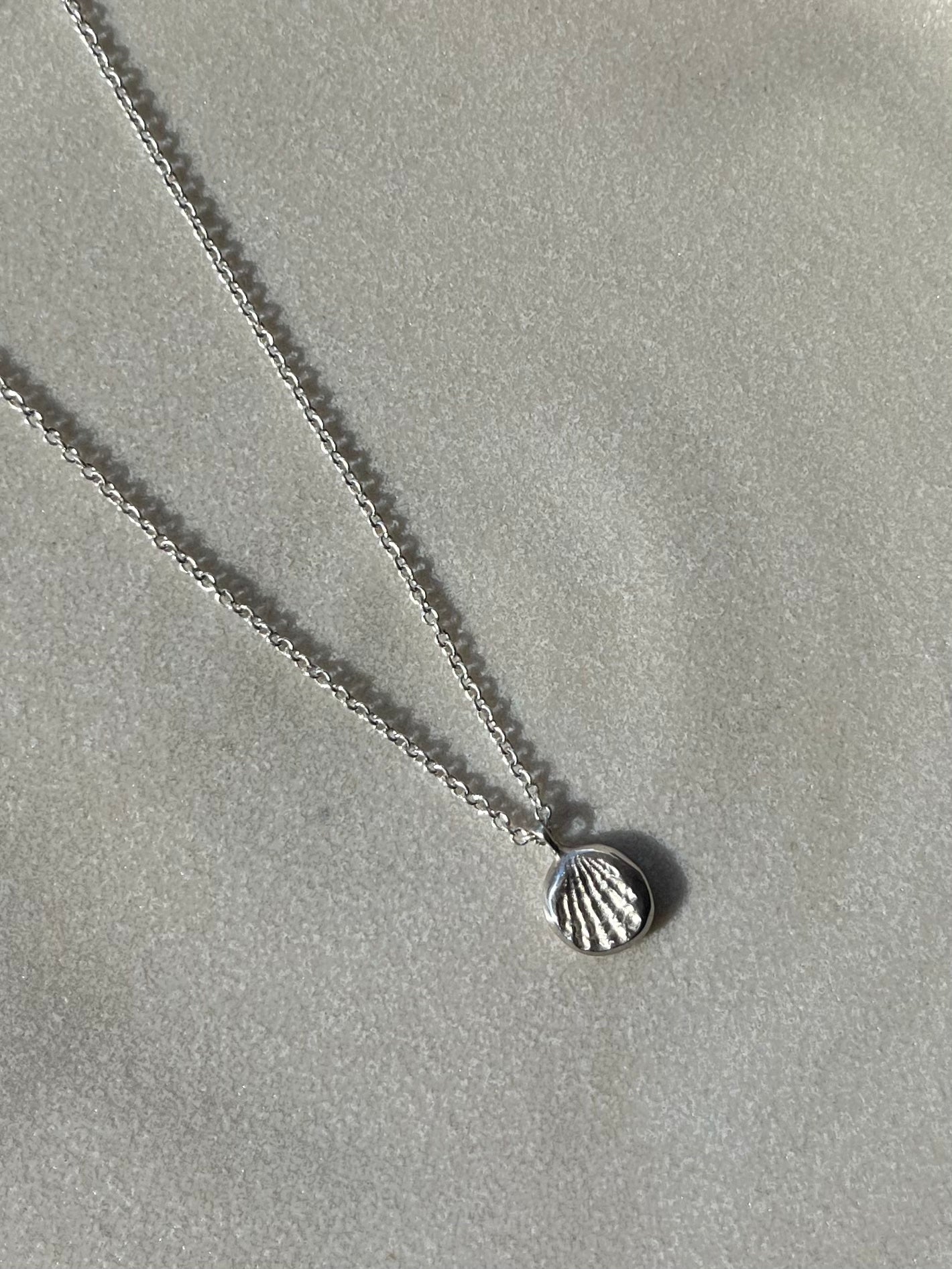 Shell Impression Necklace - Naomi Lewis - Beside The Wave
