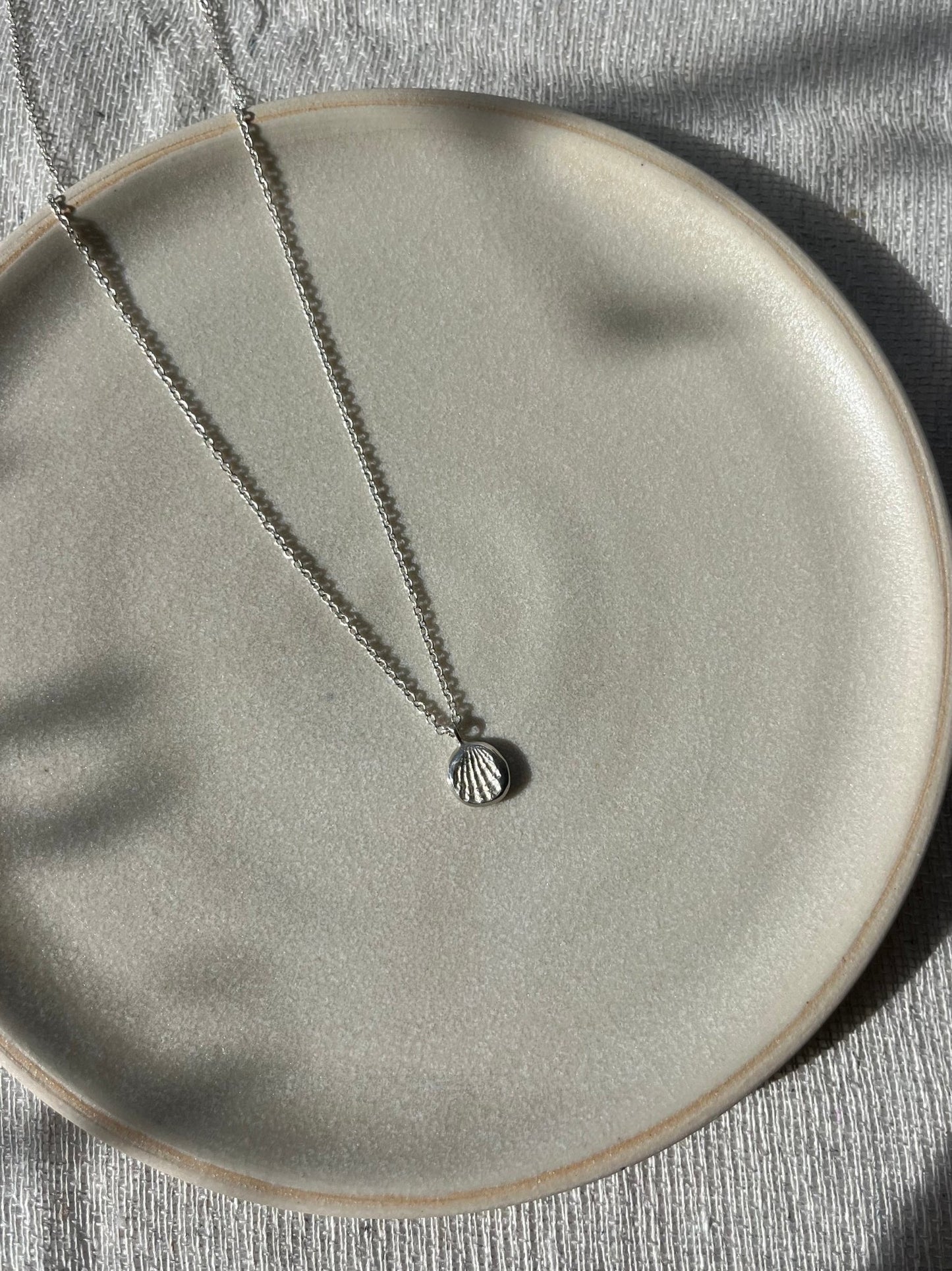 Shell Impression Necklace - Naomi Lewis - Beside The Wave