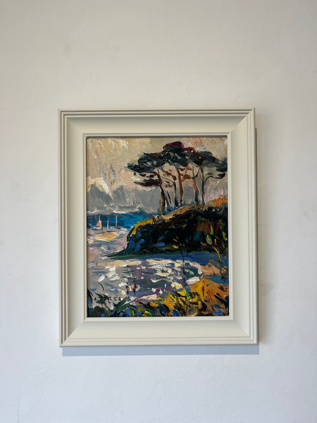Shifting Light, Helford Pines - Andrew Tozer - Beside The Wave