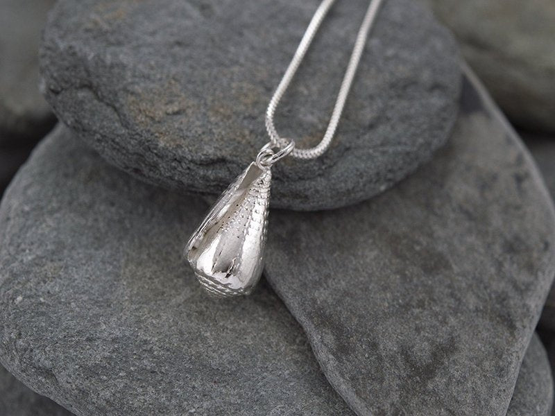 Silver Caribbean Conch Charm - Emily Nott - Bower - Beside The Wave