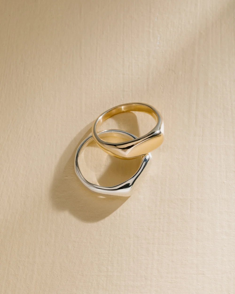 Silver Signet Ring - Naomi Lewis - Beside The Wave