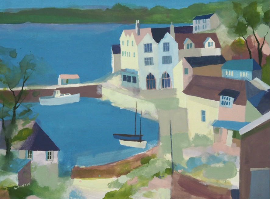 St Mawes from the Rising Sun-Richard Tuff-Beside The Wave