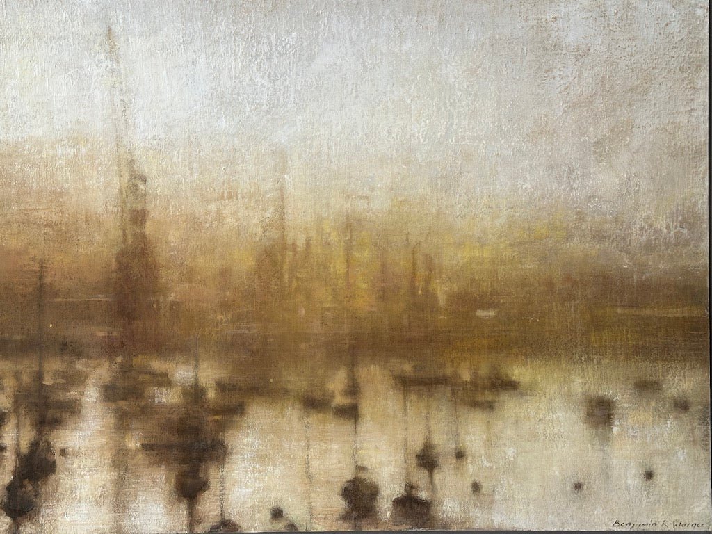 Still Morning Falmouth Docks - Benjamin Warner - Beside The Wave