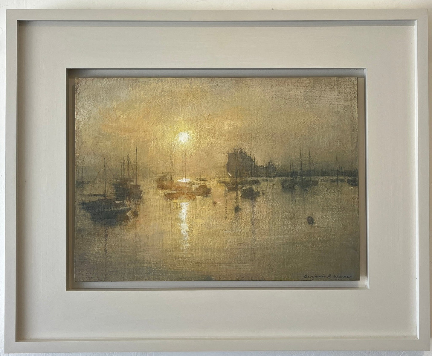 Still Morning, Falmouth Docks II-Benjamin Warner-Beside The Wave
