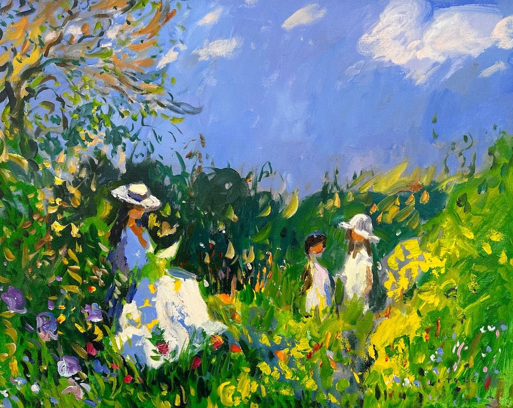 Summer Warmth, Cornish Garden - Andrew Tozer - Beside The Wave