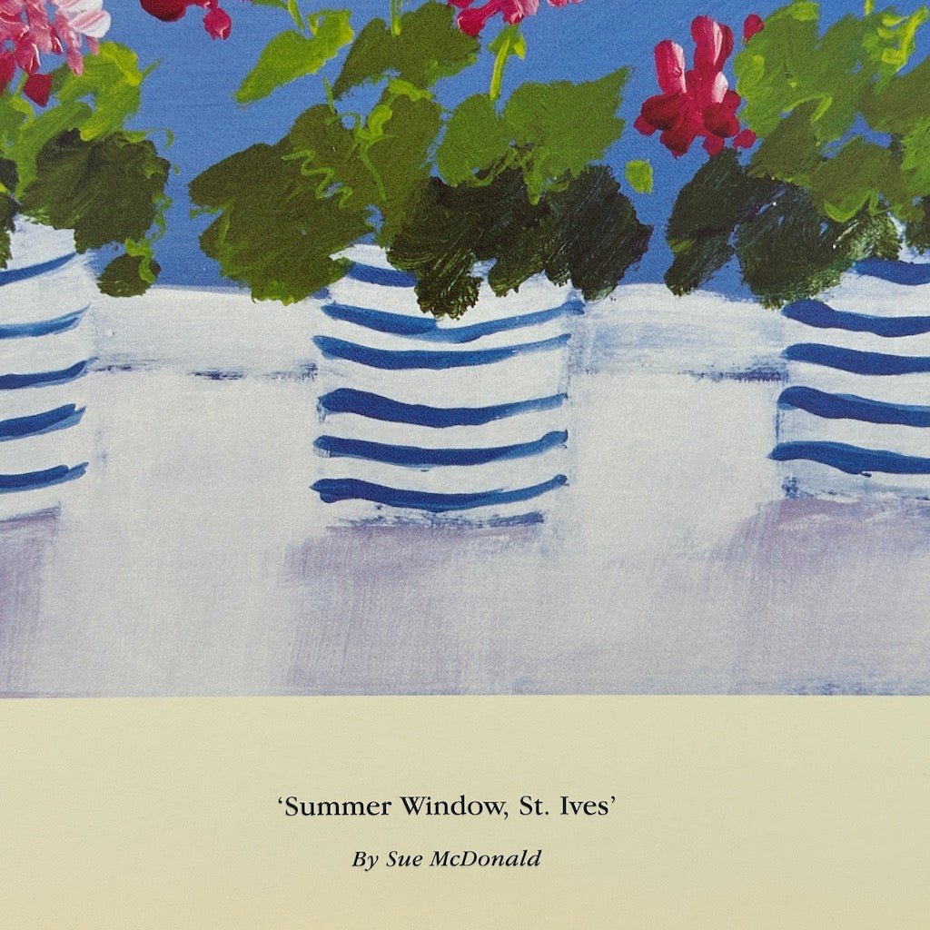 Summer Window, St Ives - Sue McDonald - Beside The Wave
