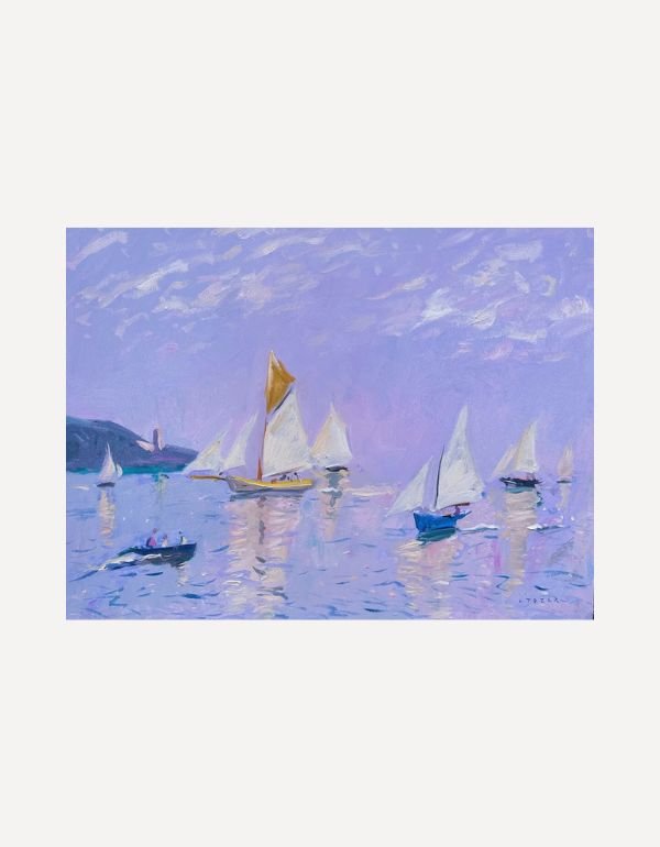 Sunny Afternoon Sailing off Falmouth - Andrew Tozer - Beside The Wave