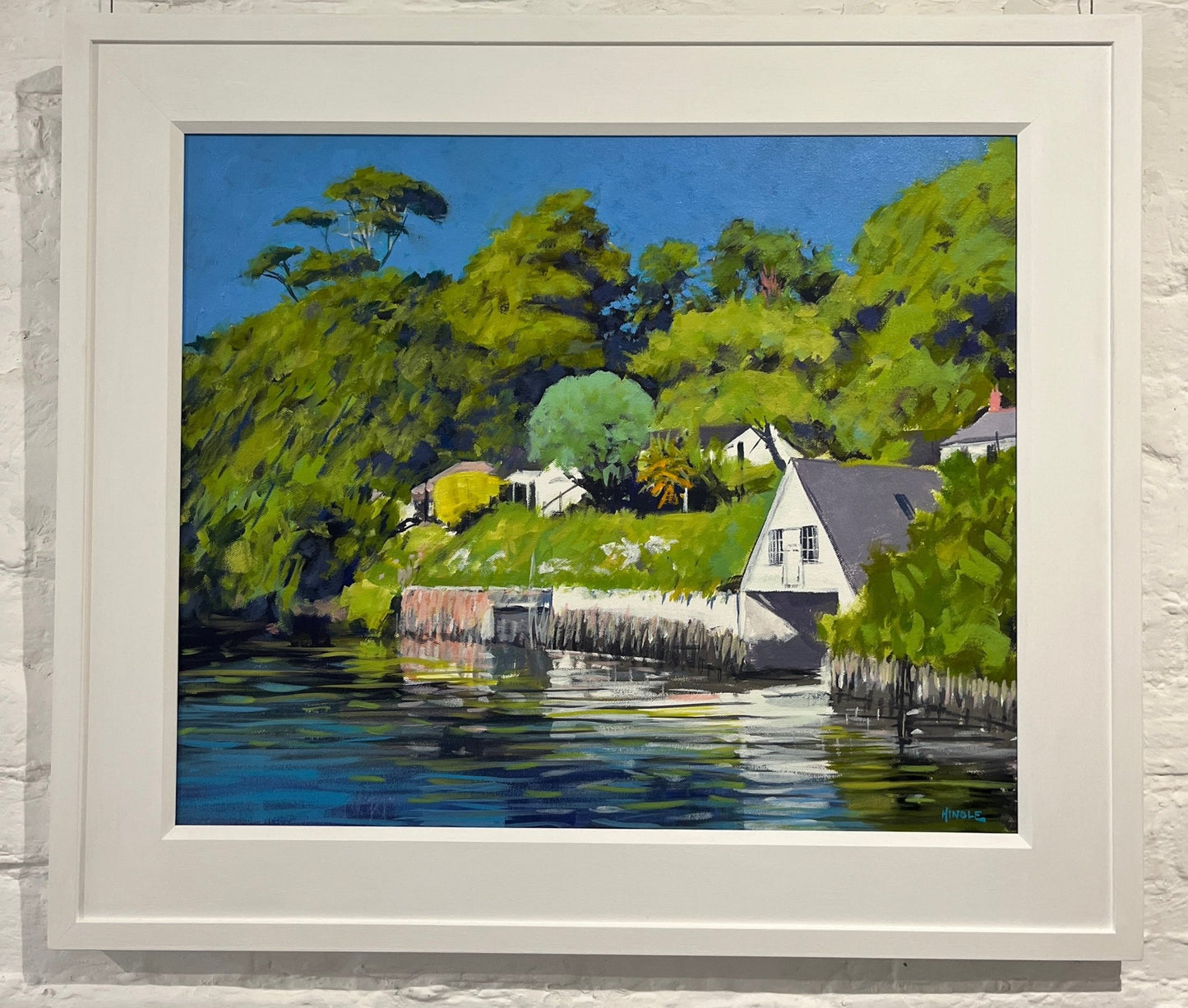 The Boathouse, Helford - Mike Hindle - Beside The Wave