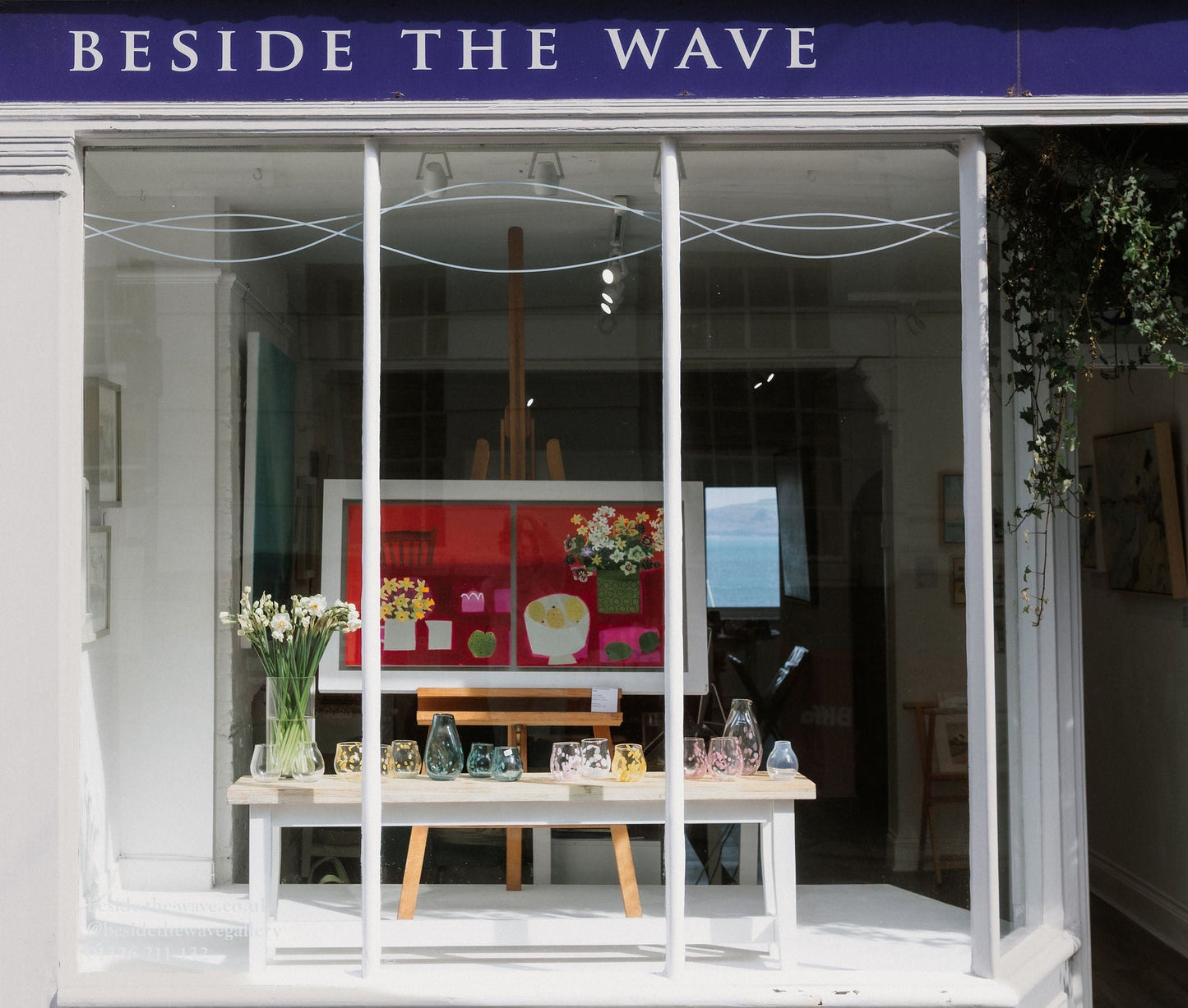 The Joy of Pink and Red - Emma Dunbar - Beside The Wave