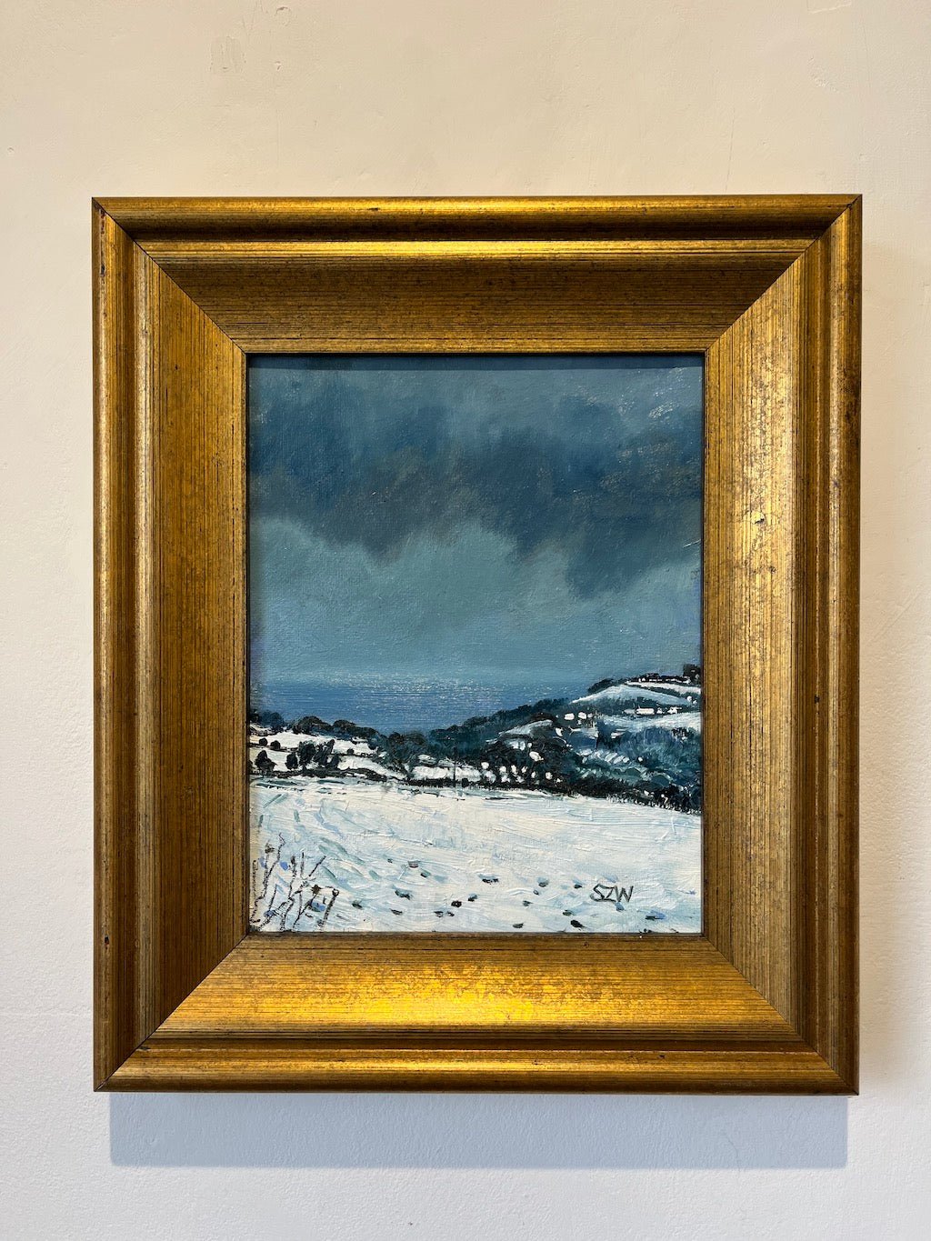 The Sea In Winter - Sarah Wimperis - Beside The Wave