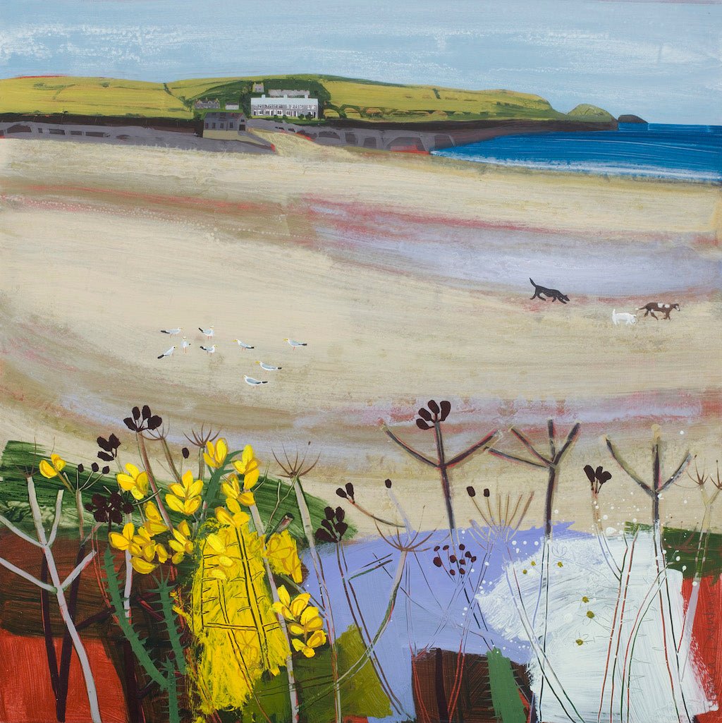 Three Friends on their favourite Beach - Emma Dunbar - Beside The Wave