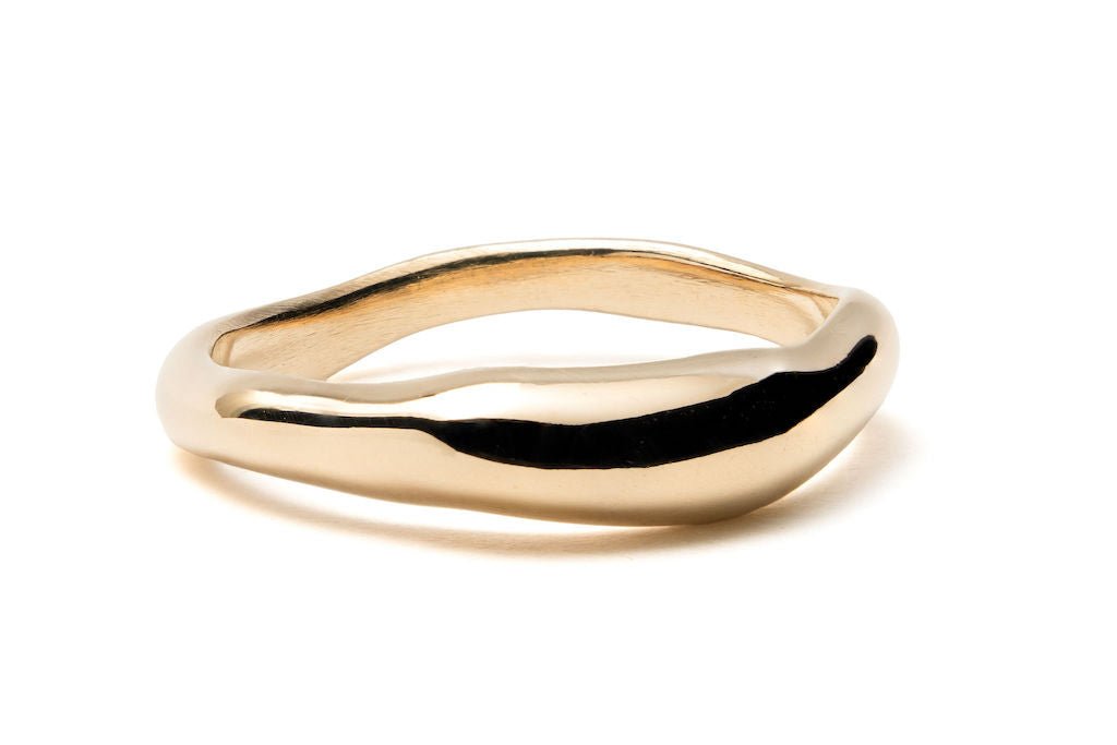 Tidal Ring, 9ct Gold - Naomi Lewis - Beside The Wave