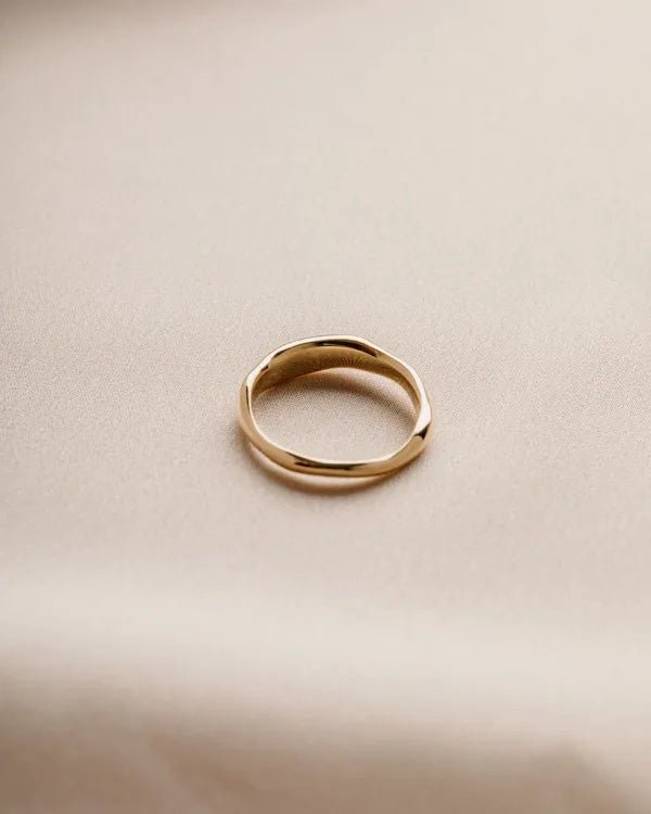 Tidal Ring, 9ct Gold - Naomi Lewis - Beside The Wave