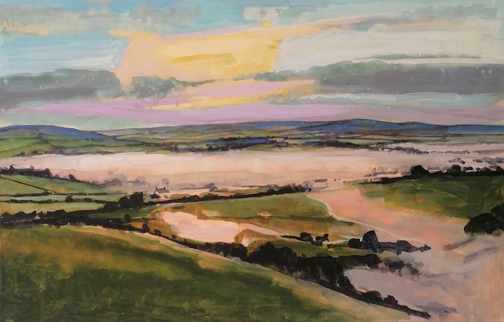 View From Tanglewood Garden - Hugo Jones - Beside The Wave