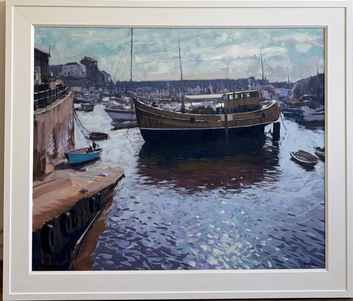 Winter Afternoon, Mevagissey-Mike Hindle-Beside The Wave
