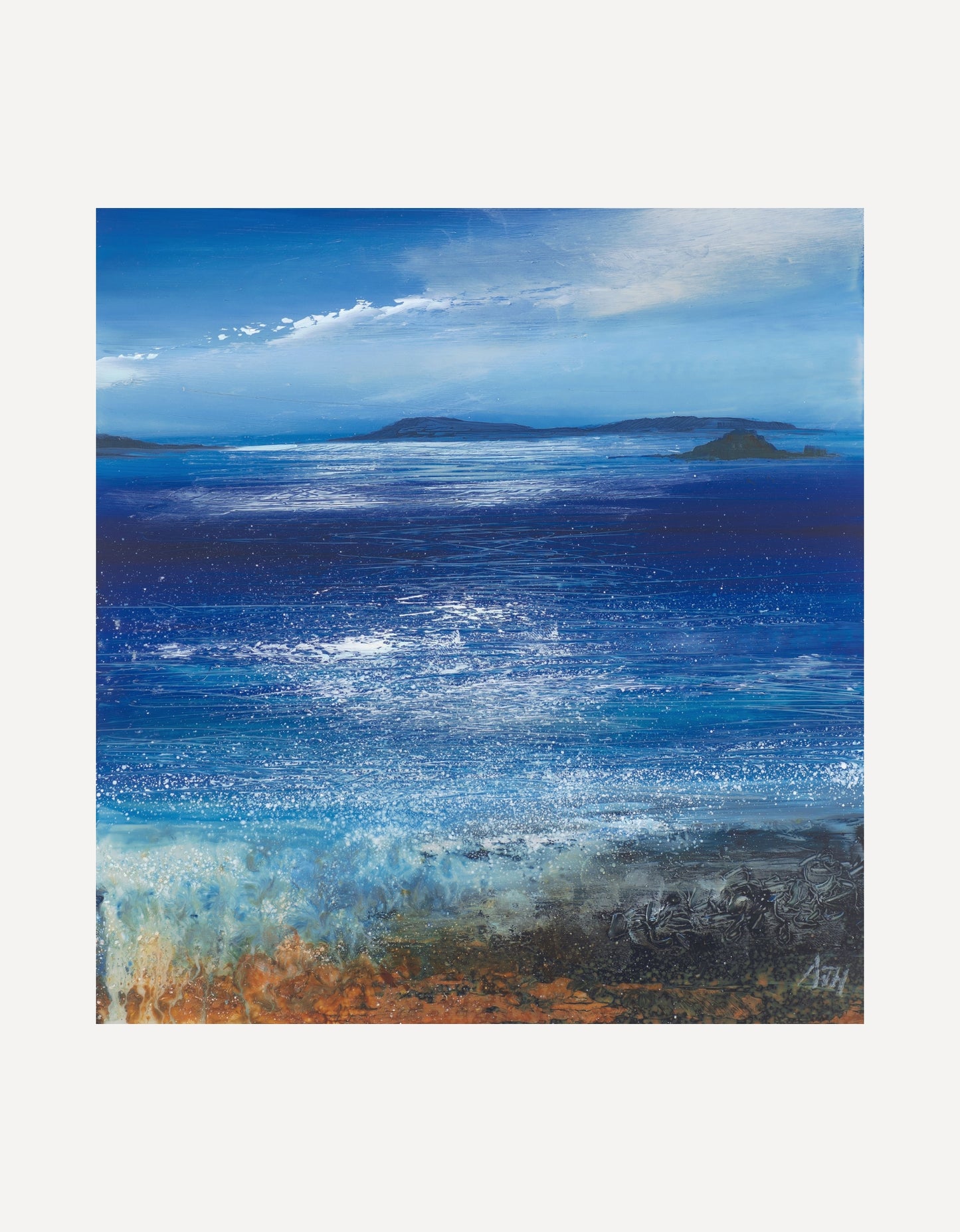 Dramatic Light over the Islands