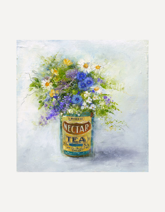 Tea and Flowers