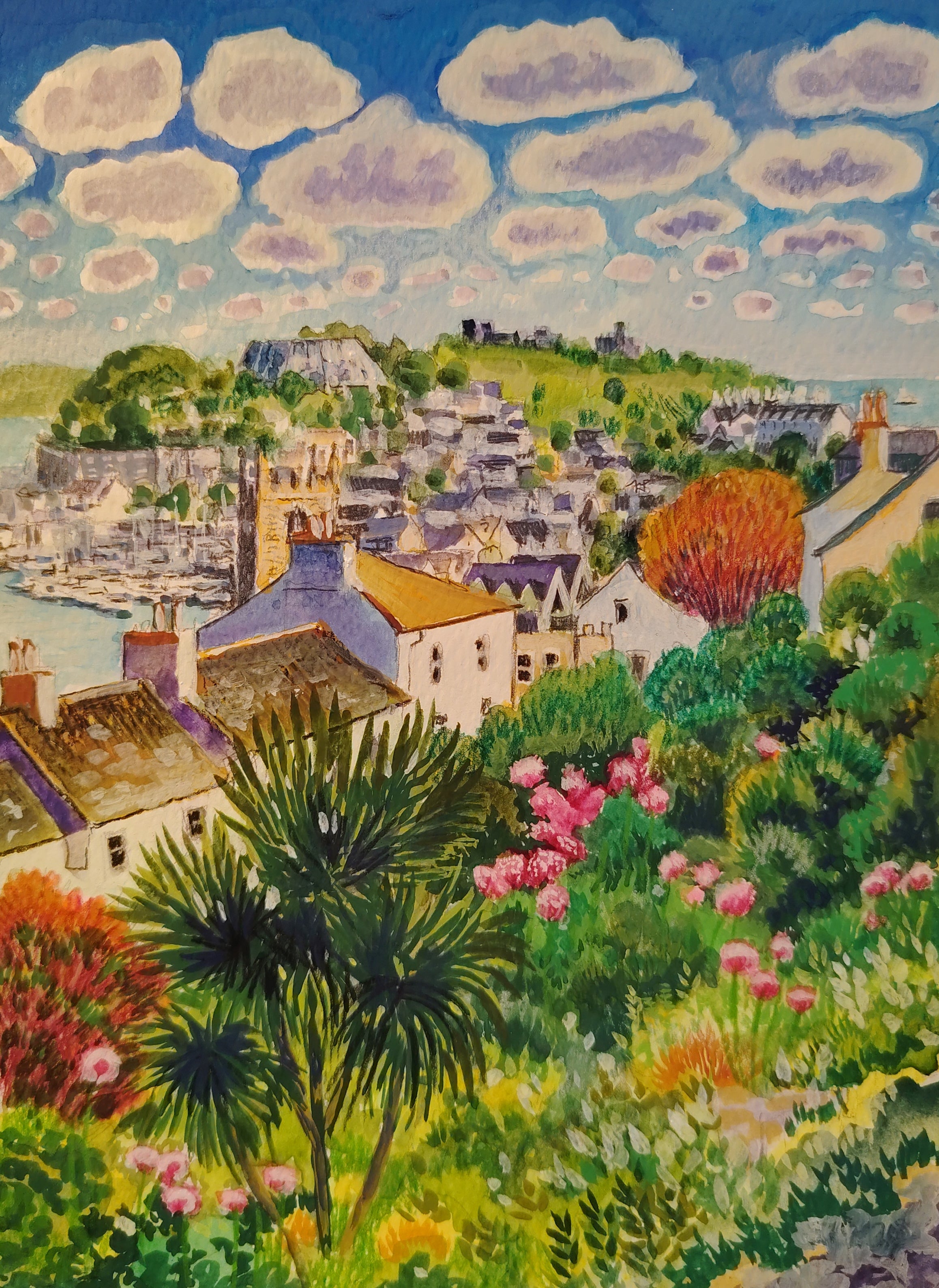 A view of Ships and Castles