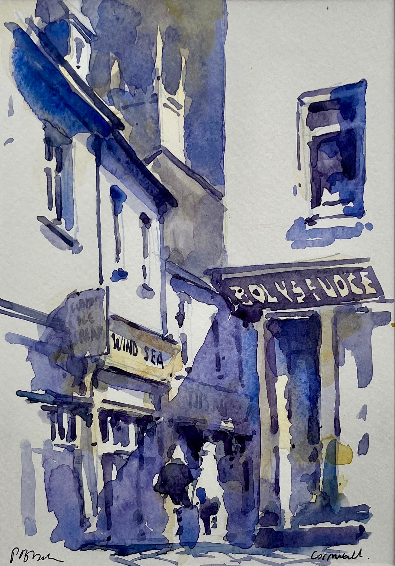 Cornish High St Evening