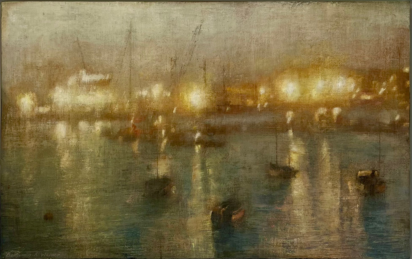 Warm glow, Dawn Falmouth