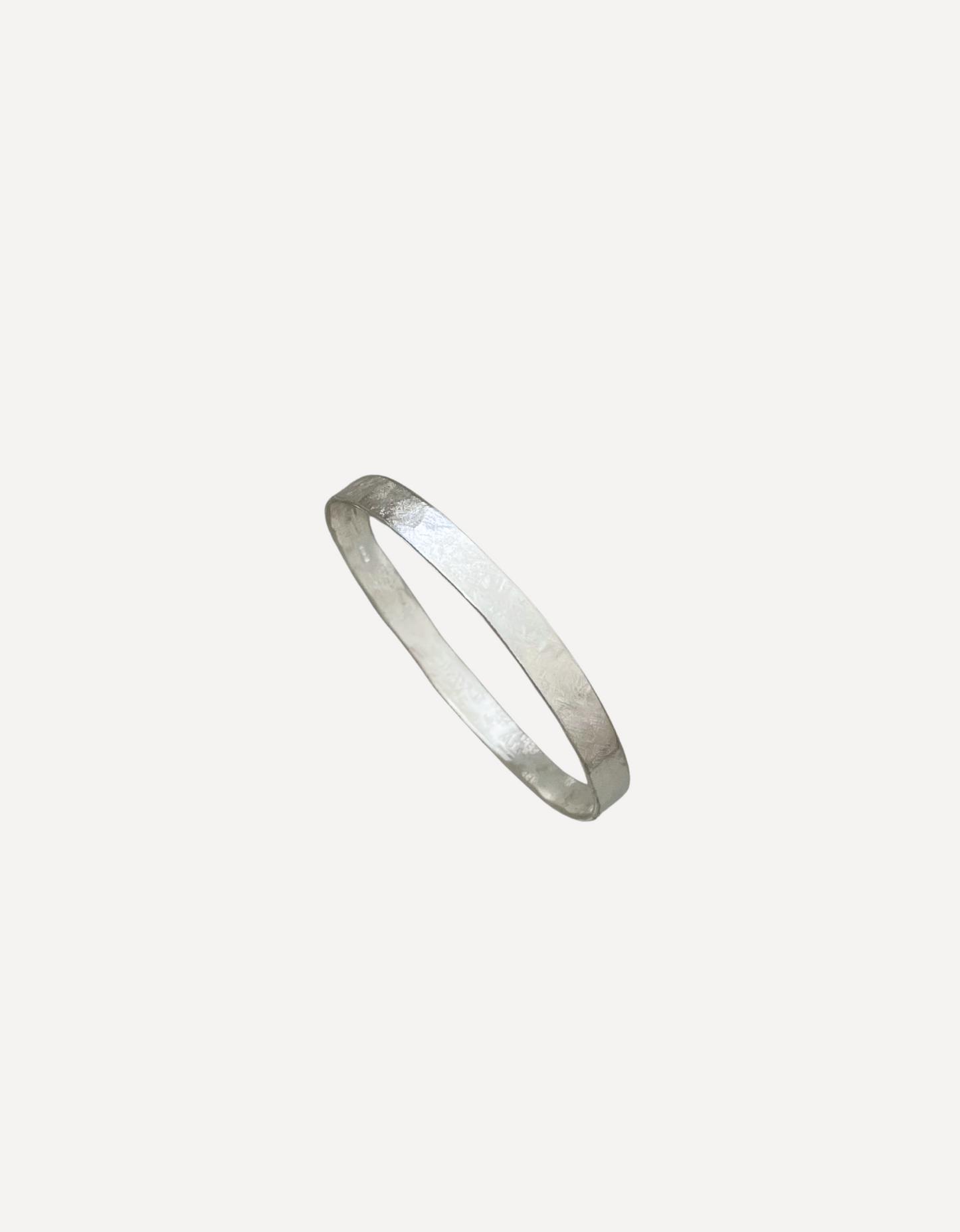 Bangle Wide Hammered