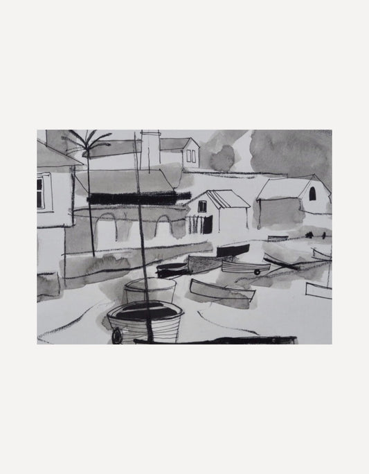 Boats beside the Ferryboat Inn