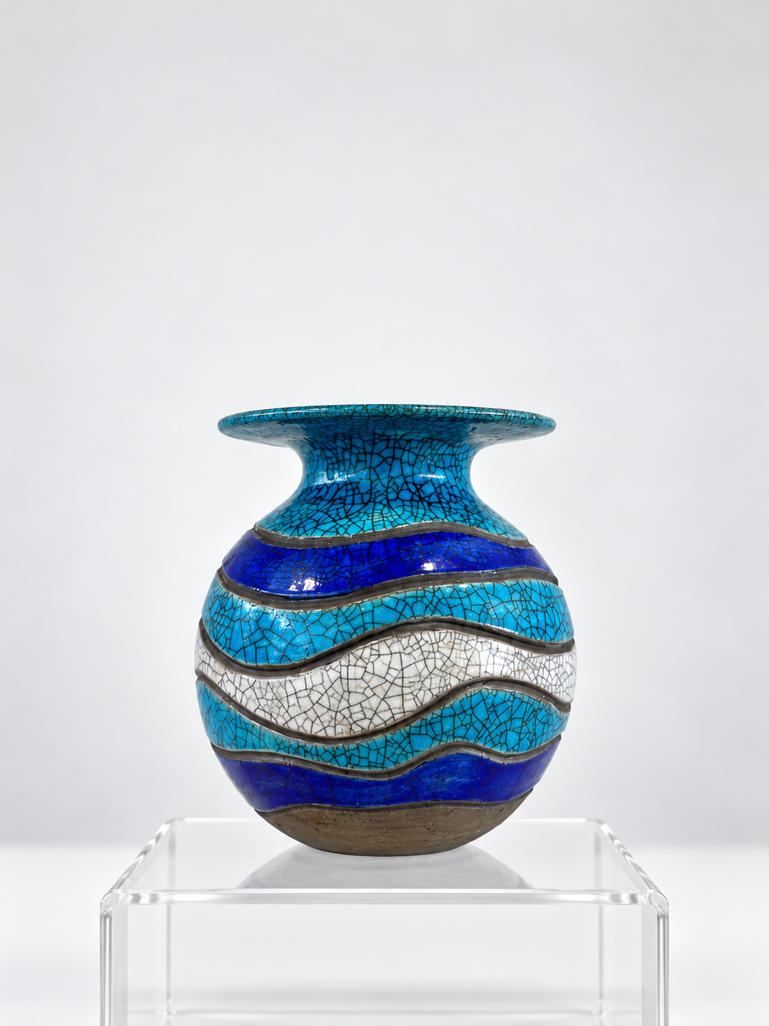 Small Ocean Moon Vase