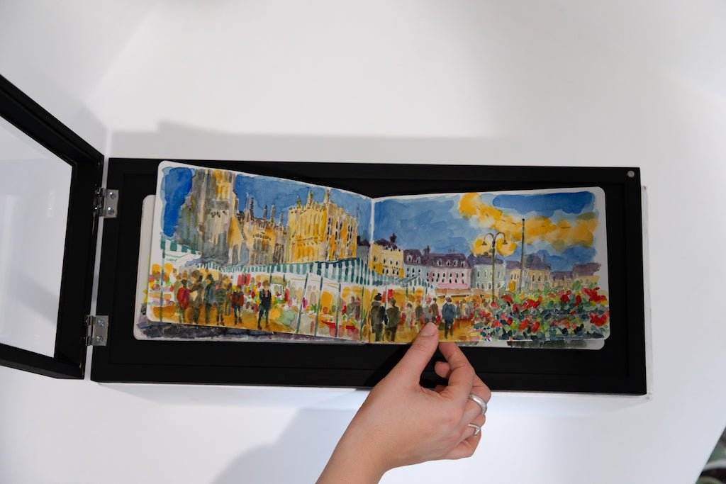 A Cotswold Sketchbook-Sarah Wimperis-Beside The Wave