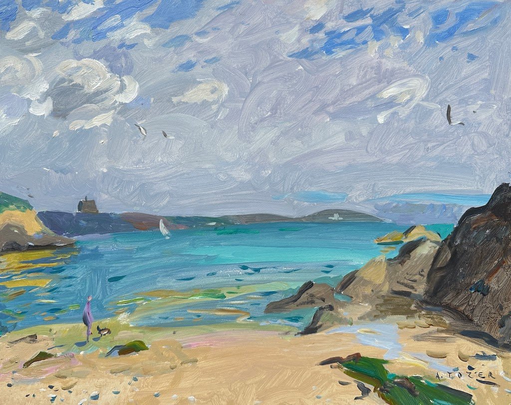 A Moment of Tranquility, Maenporth - Andrew Tozer - Beside The Wave