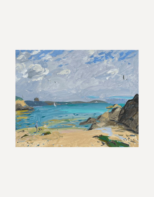 A Moment of Tranquility, Maenporth - Andrew Tozer - Beside The Wave