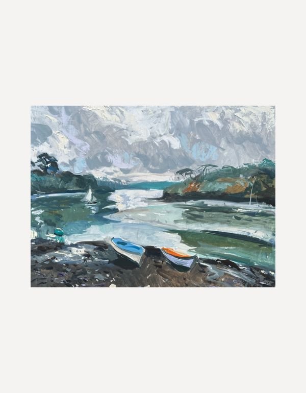 A Pause Between the Showers, Port Navas - Andrew Tozer - Beside The Wave