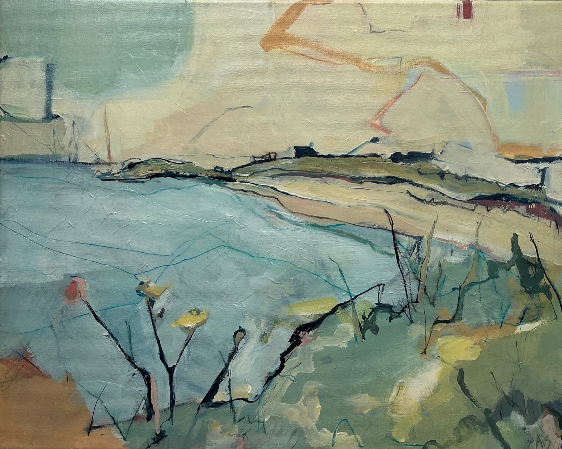 A Summery Day-Aisleigh Anne-Beside The Wave