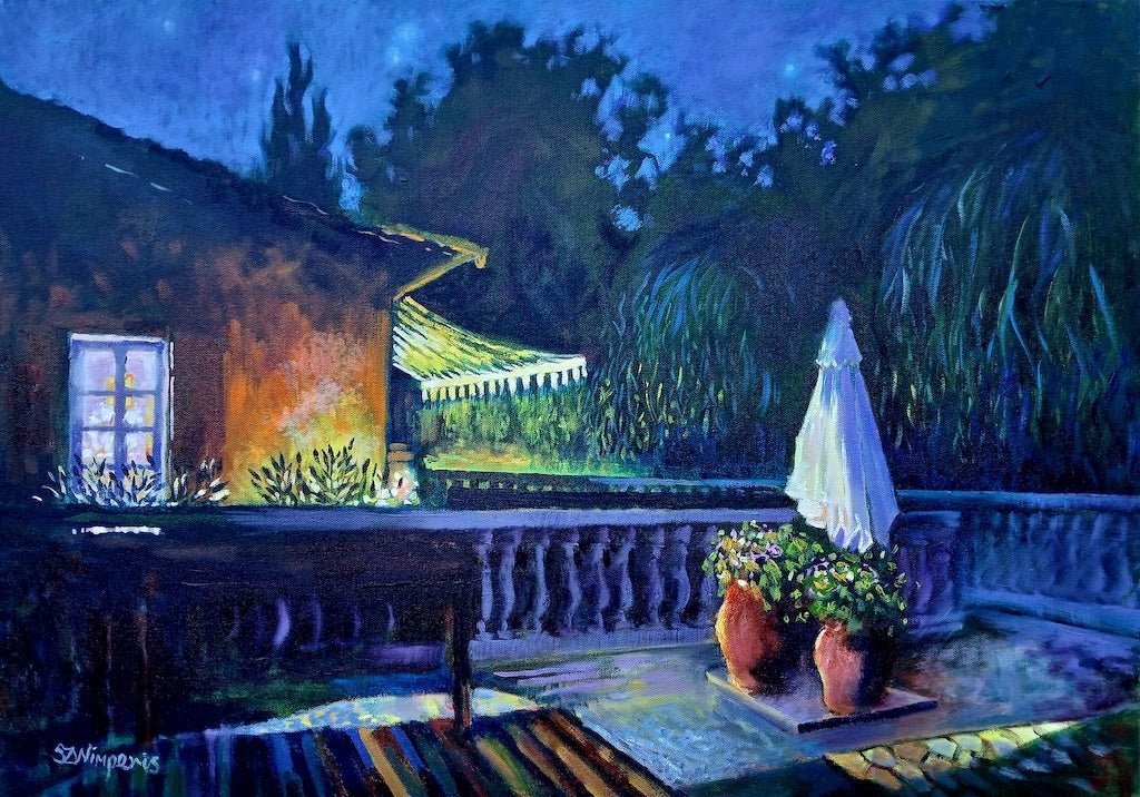 A Velvet Night - Sarah Wimperis - Beside The Wave