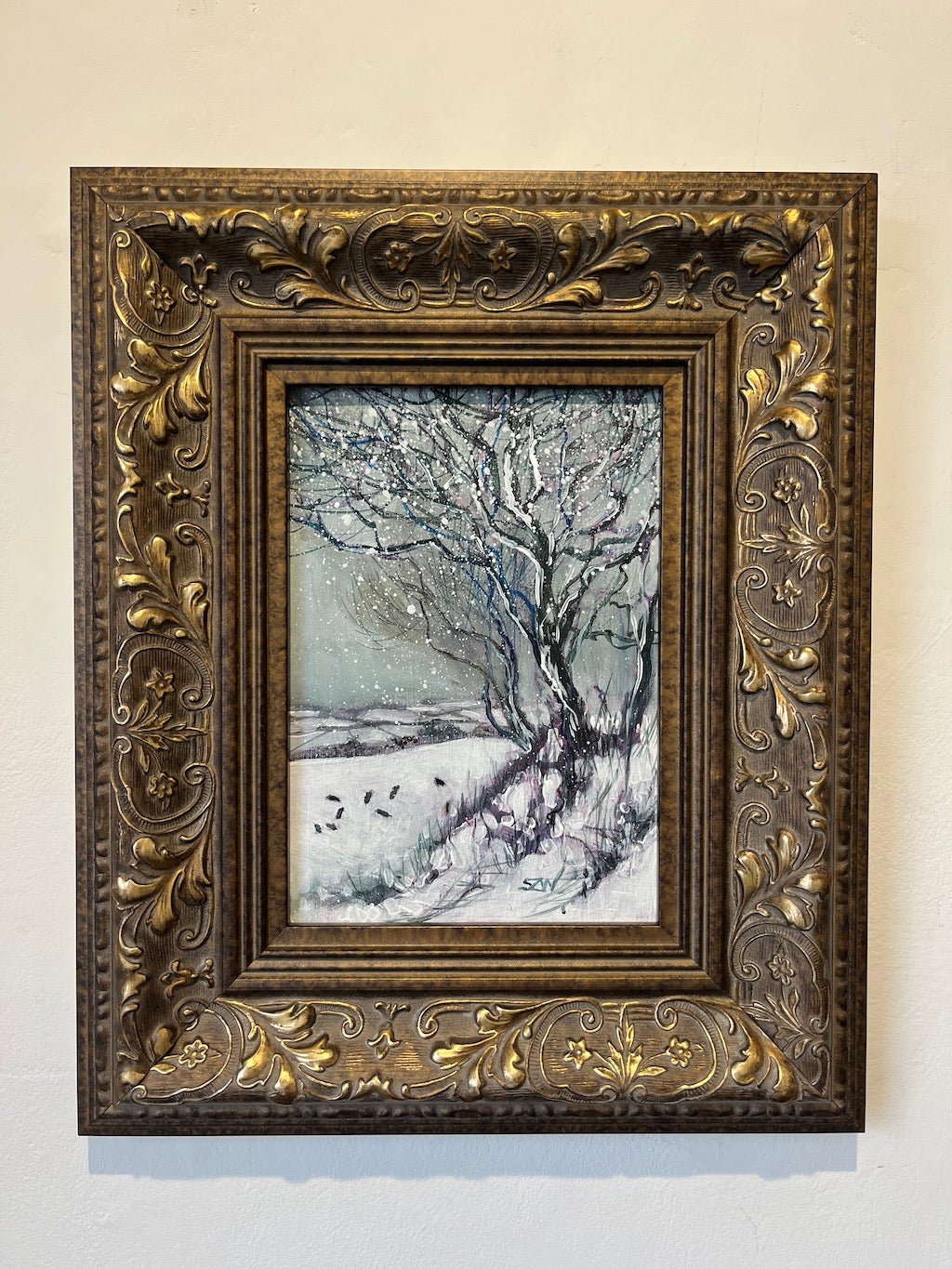 A Winters Evening - Sarah Wimperis - Beside The Wave