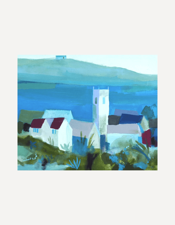 Across St Ives to the Island-Richard Tuff-Beside The Wave