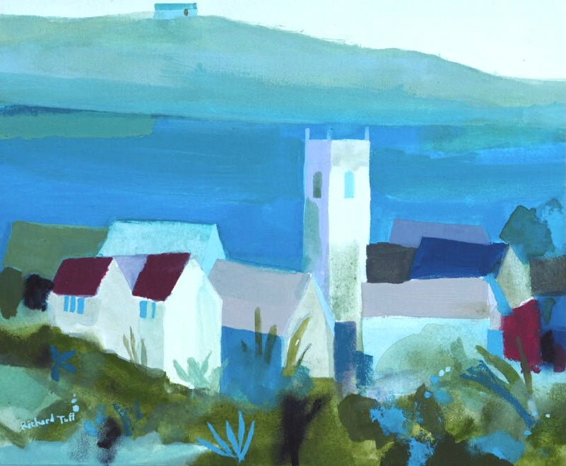 Across St Ives to the Island-Richard Tuff-Beside The Wave