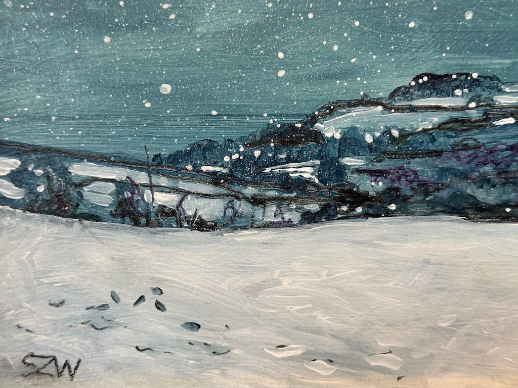 Across the Fields - Sarah Wimperis - Beside The Wave