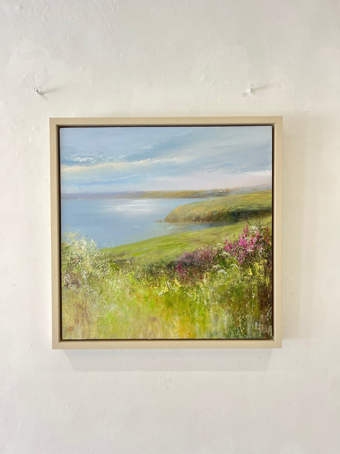 Across the Fields to St Mawes - Amanda Hoskin - Beside The Wave