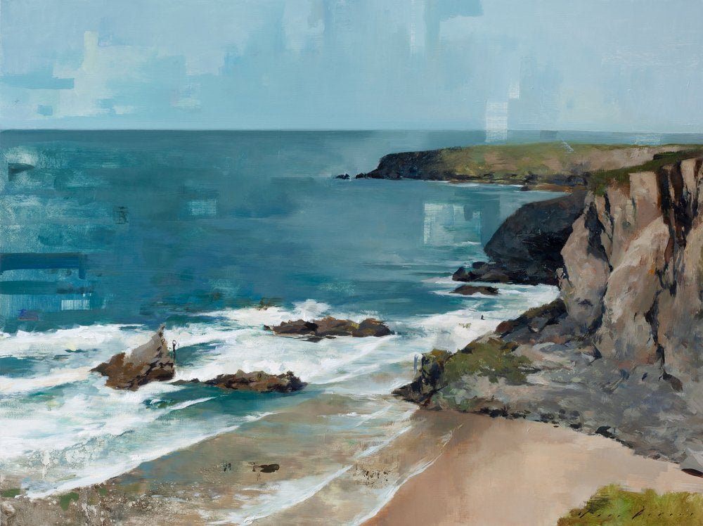 Afternoon Light on the Rocks and Sea - Jon Doran - Beside The Wave