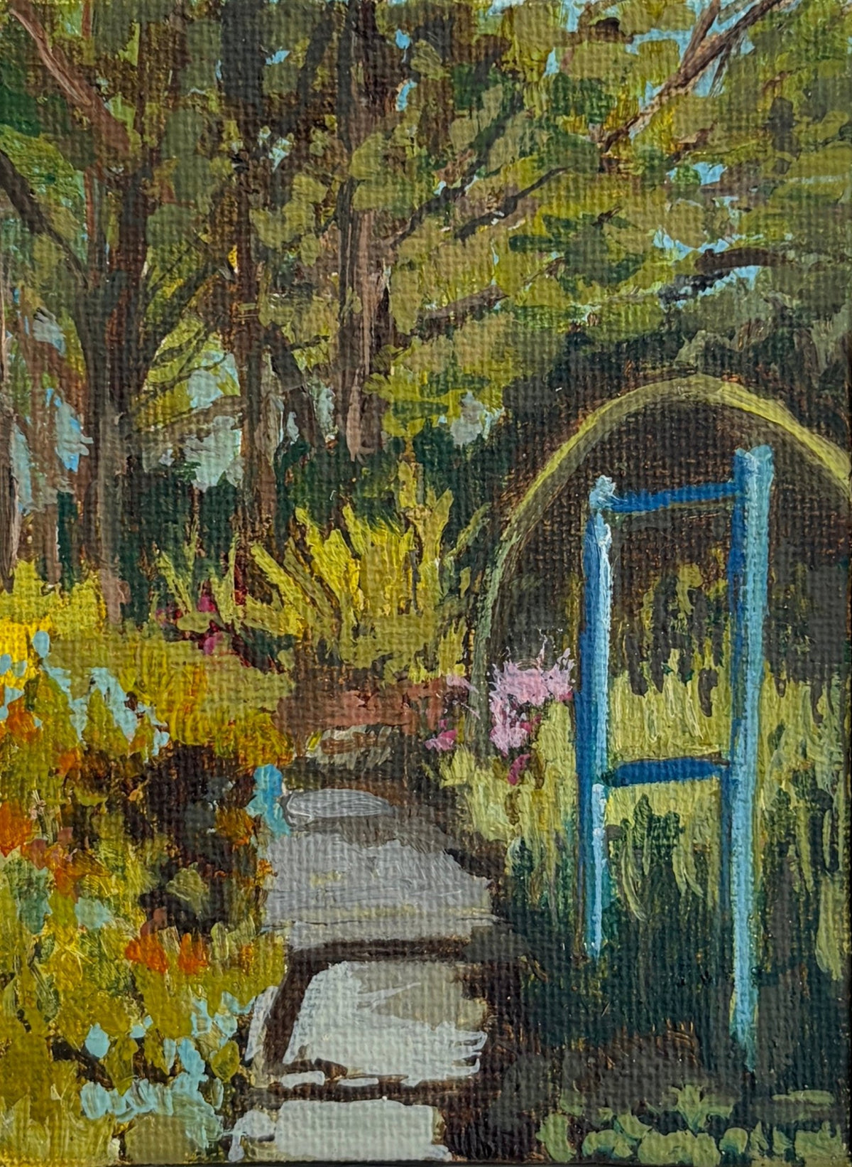 Allotment Arch-Nancy Crewe-Beside The Wave