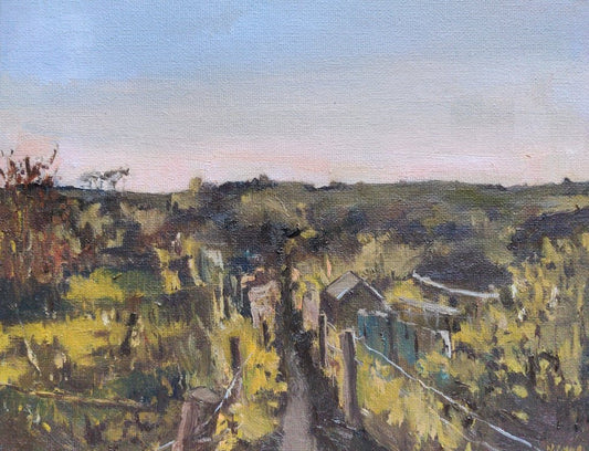 Allotment Path - Nancy Crewe - Beside The Wave