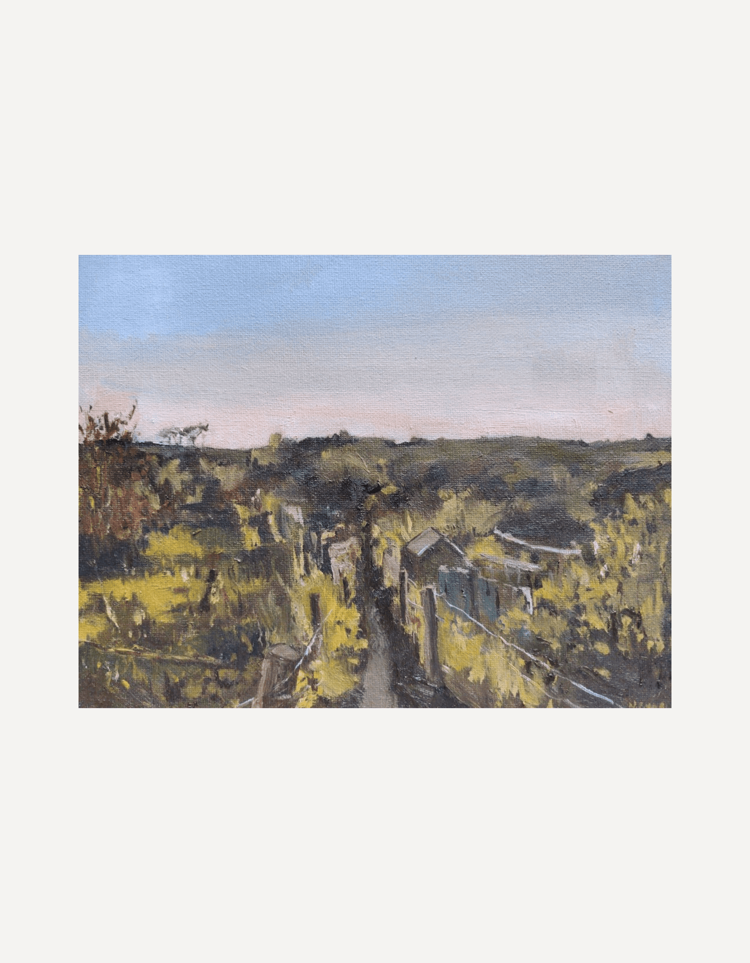 Allotment Path - Nancy Crewe - Beside The Wave