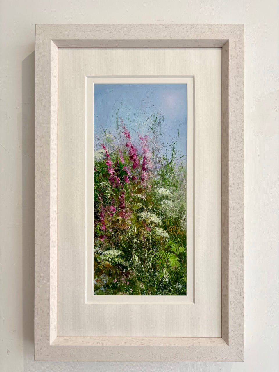 Foxgloves and Cow Parsley